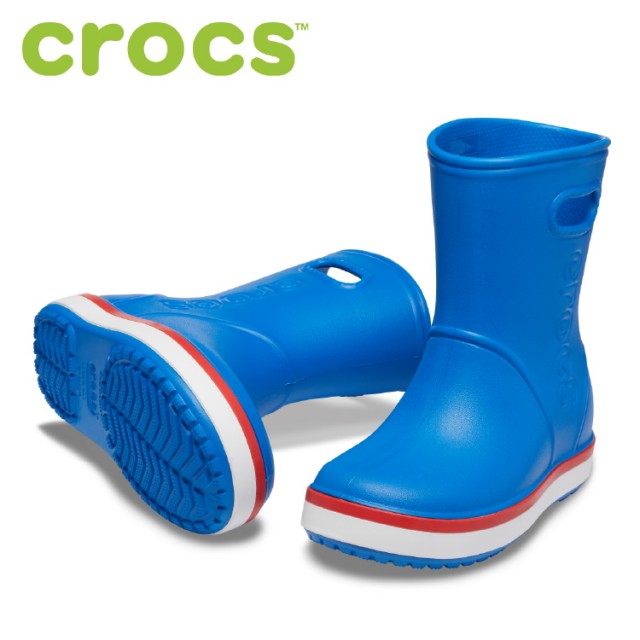 crocs crocband rain boot kids